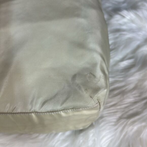 Cream Prada shoulder bag, 100% AUTHENTIC - Picture 12 of 14